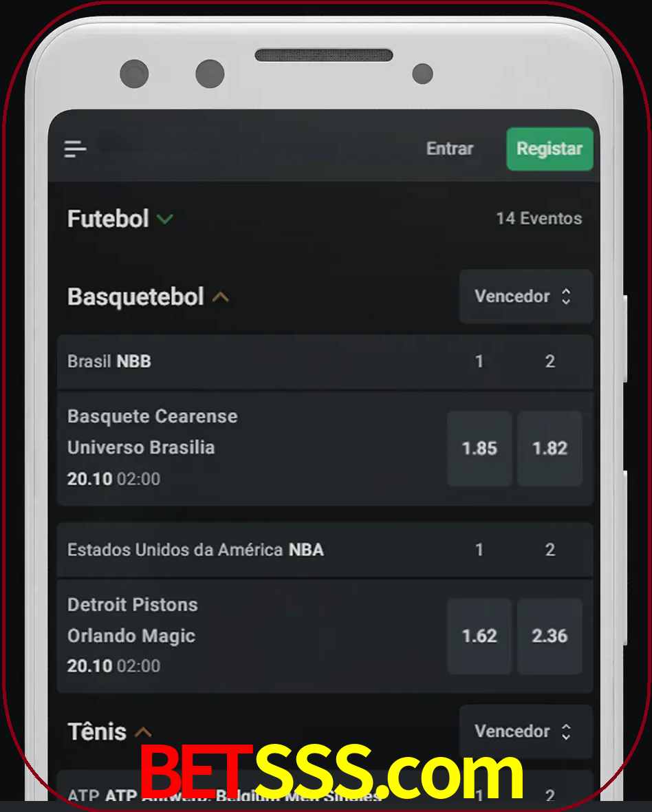 Aposte e assista aos esportes em formato ao vivo.